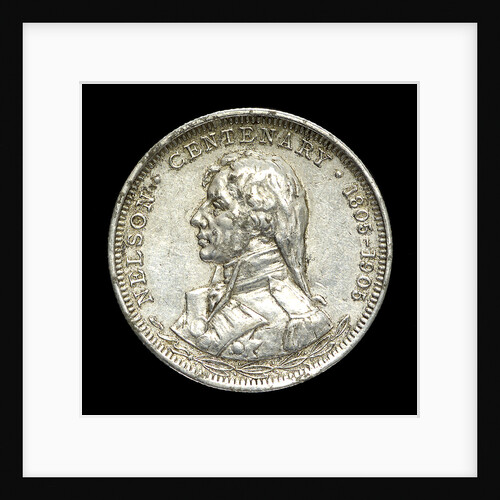 Medal depicting the Trafalgar centenary, 1905; obverse by unknown