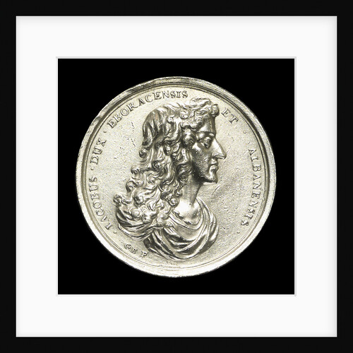 Medal commemorating The Duke of York wrecked, 1682; obverse by George Bower