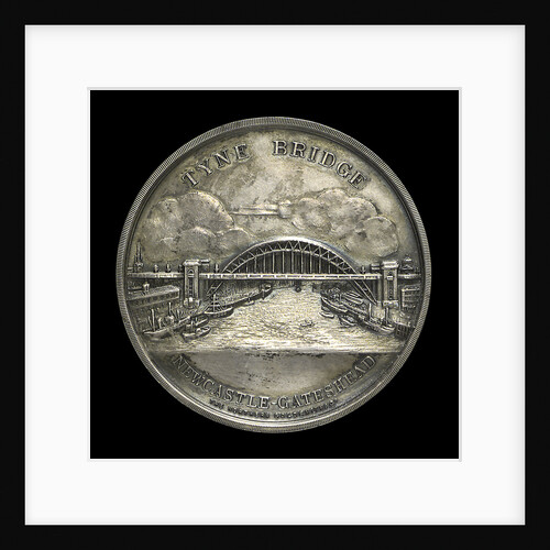 Medal commemorating the opening of the Tyne Bridge, 1928; obverse by Northern Goldsmiths Co.