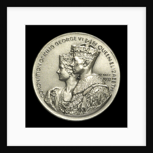 Medal commemorating the Coronation of George VI, 1937; obverse by Spink & Son Ltd.
