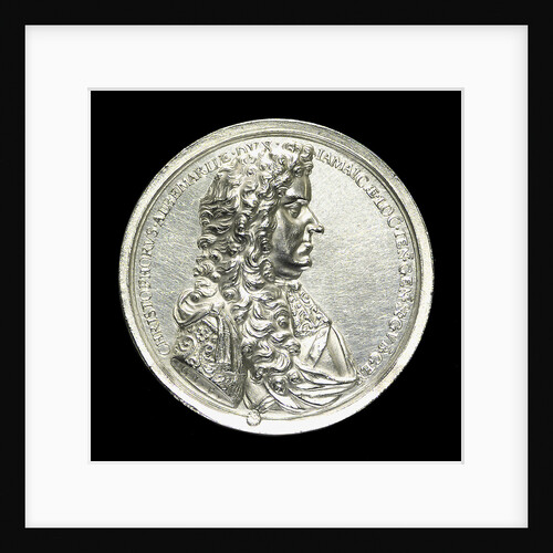 Medal commemorating the Spanish wreck recovered, 1687; obverse by G. Bower
