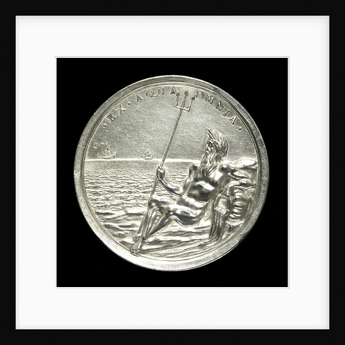 Medal commemorating the Spanish wreck recovered, 1687; reverse by G. Bower