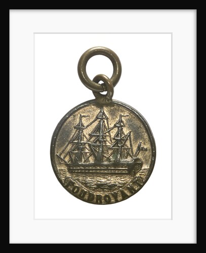 Medal commemorating the wreck of HMS 'Foudroyant', 1897; obverse by unknown