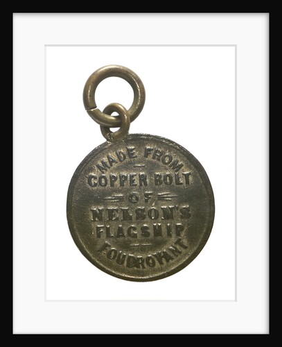 Medal commemorating the wreck of HMS 'Foudroyant', 1897; reverse by unknown