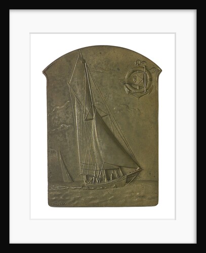 Medal commemorating The International Regatta, Ostend, 1907; obverse by P. Fisch