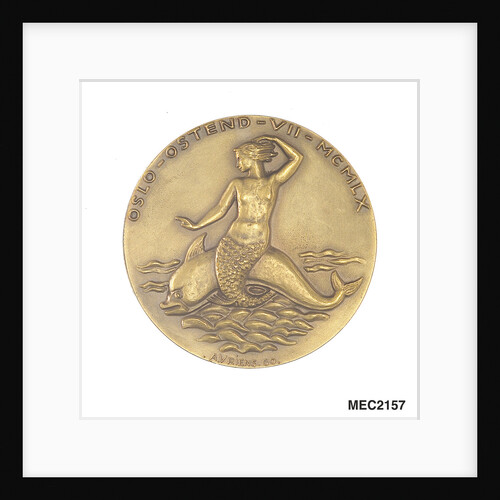 Medal commemorating the Oslo - Ostend Race, 1960 by A. Vriens