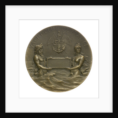 Medal commemorating the Yacht Club of France; reverse by F. Vernon
