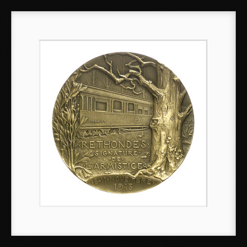 Medal commemorating the Armistice, 1918; reverse by Georges Henri Prud'homme