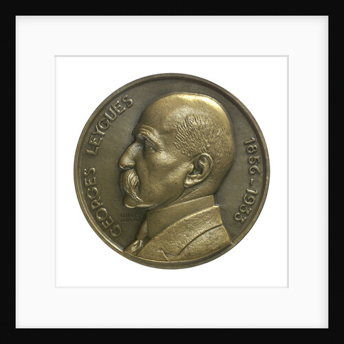 Medal commemorating Georges Leygues (1856-1933) and the cruiser 'Georges Leygues'; obverse by Georges Guiraud