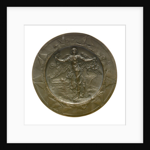 Medal commemorating Kaiser Wilhelm II, Commodore of the Kiel Yacht Club; reverse by P. Sturm