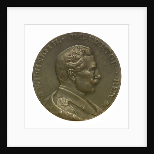 Medal commemorating SS 'Imperator', Hamburg American Line; obverse by C. K