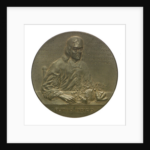 Medal commemorating the bicentenary of G.F. Rumphius (1627-1702); obverse by unknown
