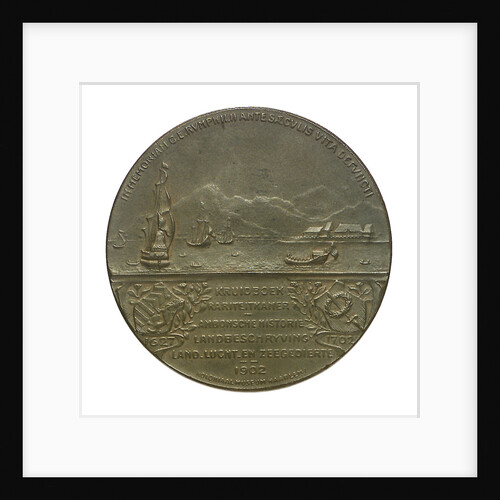 Medal commemorating the bicentenary of G.F. Rumphius (1627-1702); reverse by unknown