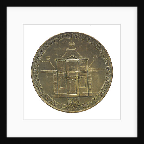 Medal commemorating the Pilgrim Fathers tercentenary, 1920; reverse by C.J. van der Hoef