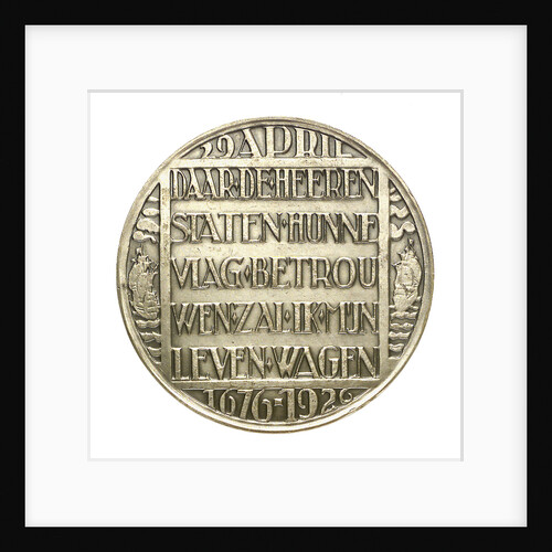 Medal commemorating Admiral Michel Adrianzoon de Ruyter (1607-1676); reverse by unknown