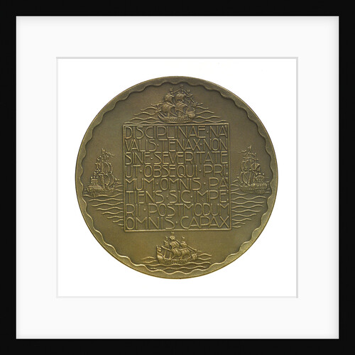 Medal commemorating the tercentenary of the death of Admiral Piet Heyn 1929; reverse by unknown