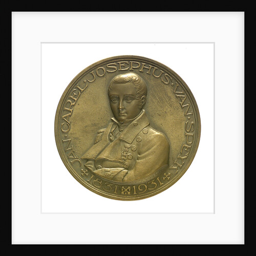 Medal commemorating Lieutenant Jan Carel Josephus van Speyk (1803-1831); obverse by J.J. van der Goor