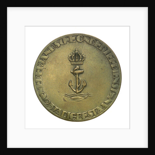 Medal commemorating the 25th anniversary of the Dutch submarine service; obverse by unknown