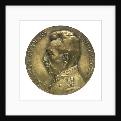 Medal commemorating Admiral and General C. J. Snijders (1852-1932); obverse by T. Dupuis