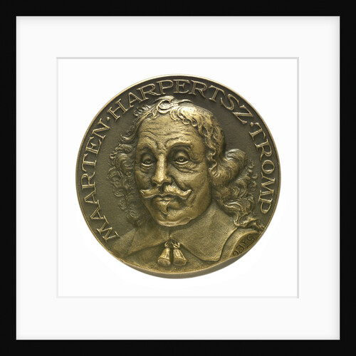 Medal commemorating Admiral Maarten Harpertsz Tromp  (1597-1653); obverse by J.J. van der Goor