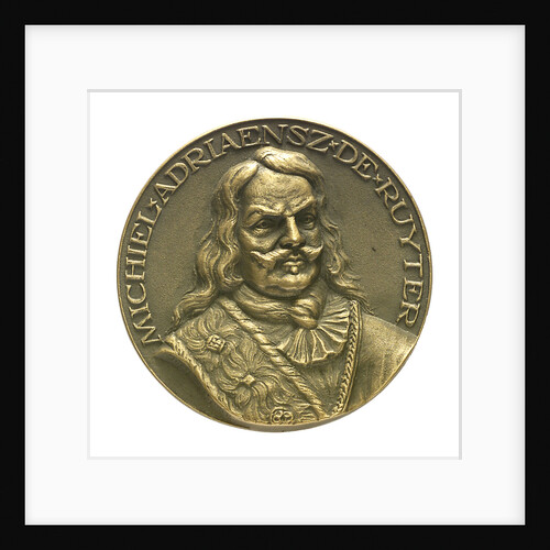 Medal commemorating Admiral Michel Adriaenszoon de Ruyter (1607-1676); obverse by J.J. van der Goor