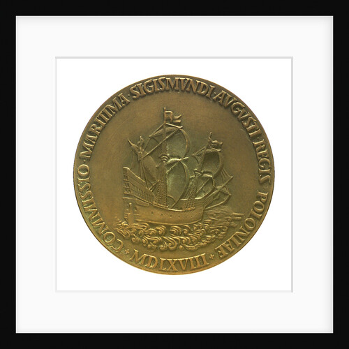 Medal commemorating 400th anniversary of Maritime Commission, Gdansk; obverse by unknown
