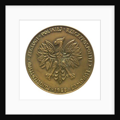Medal commemorating 400th anniversary of Maritime Commission, Gdansk; reverse by unknown