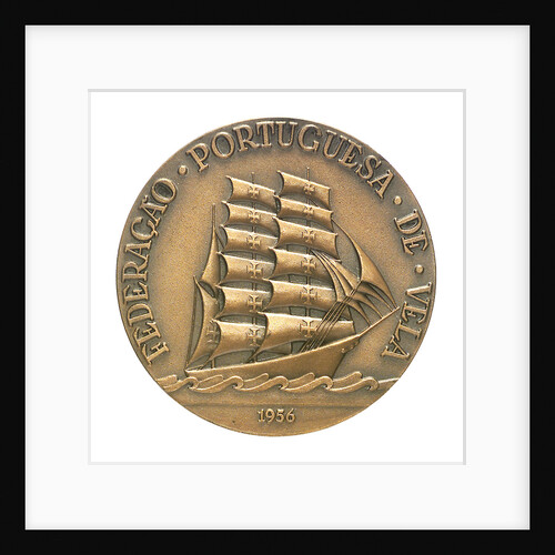 Medal commemorating the Torbay-Lisbon Race 1956; obverse by unknown