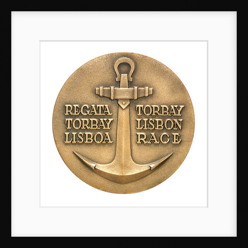 Medal commemorating the Torbay-Lisbon Race 1956; reverse by unknown