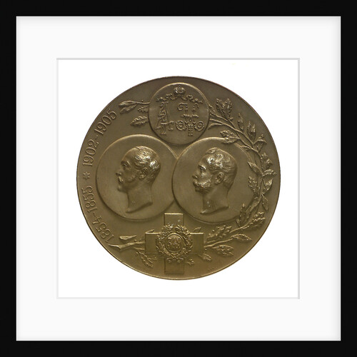 Medal commemorating the 50th anniversary, Defence of Sebastopol, 1905; obverse by unknown