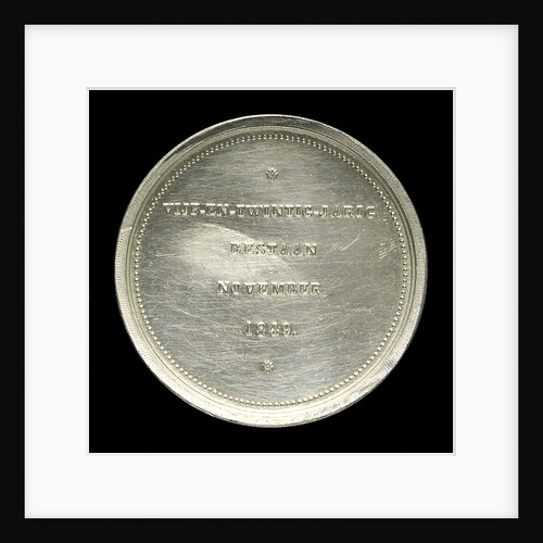 Medal commemorating the North and South Holland Life-Saving Society; 25th anniversary; reverse by unknown