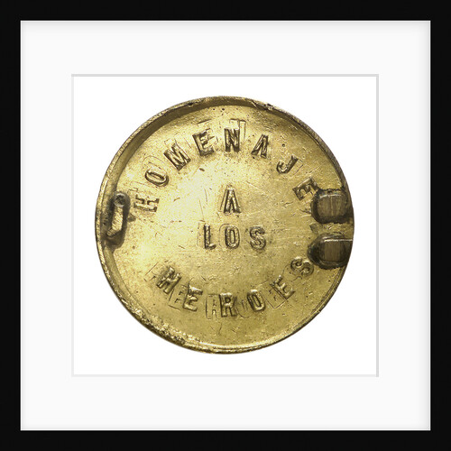 Medal commemorating the action off Iquique, 1879; reverse by unknown