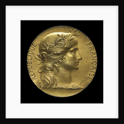 Medal commemorating the French Ministry of the Marine Regattas, Havre, 1910; obverse by D. Dupuis
