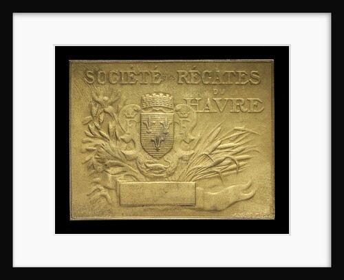Medal commemorating the Société des Régates du Havre by Andre Mery