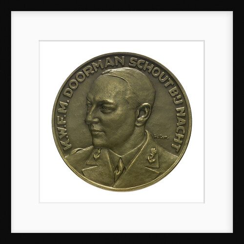 Medal commemorating the Battle of the Java Sea, 1942; obverse by Poldon