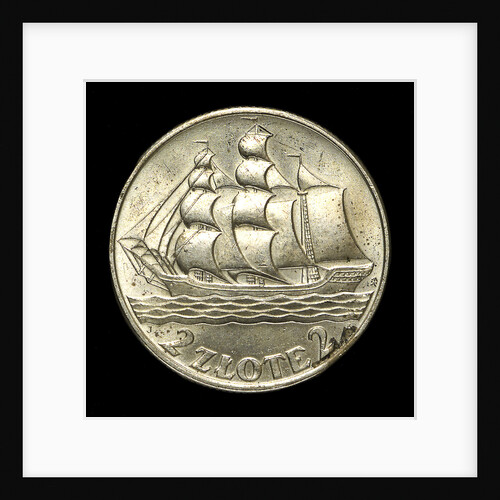 2 zlote coin; reverse by unknown
