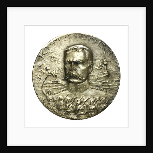 Medal commemorating the death of General Lord Kitchener, 1916+; obverse by H. Huguenin