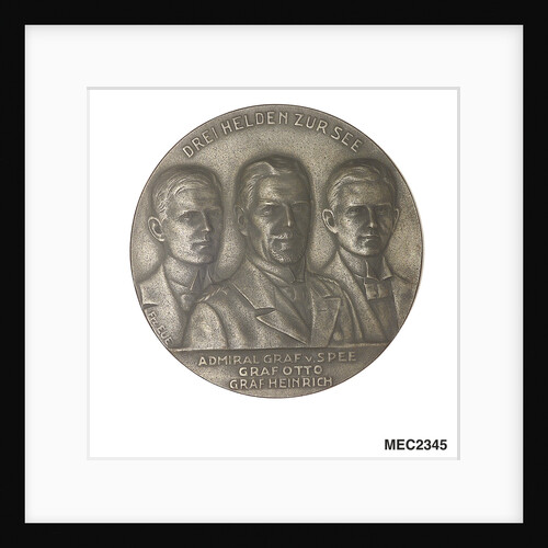 Medal commemorating the Battle of the Falkland Islands, 1914; obverse by F. Eue