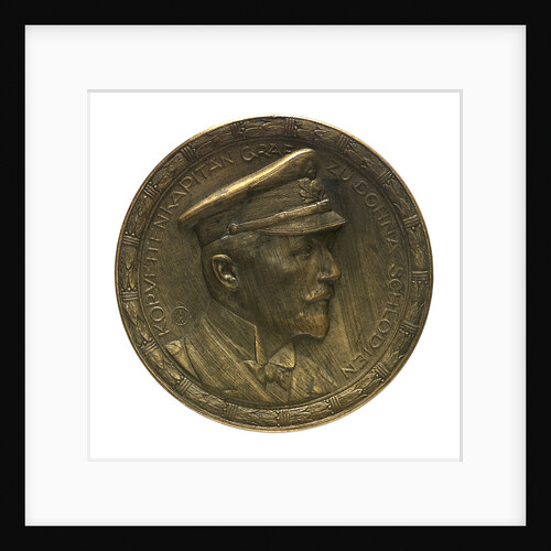 Medal commemorating Count Dohna-Schlodien; obverse by unknown