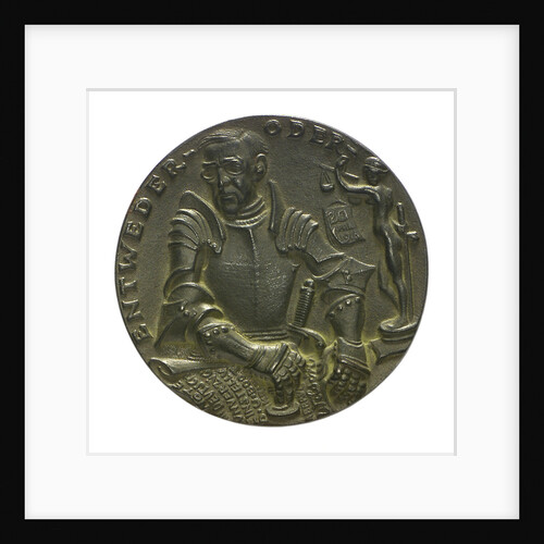 Medal commemorating the American note on U-boat warfare, 1916; obverse by Karl Goetz