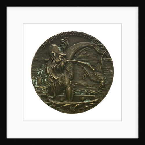 Medal commemorating the home-coming of SMS 'Möwe' by Karl Goetz