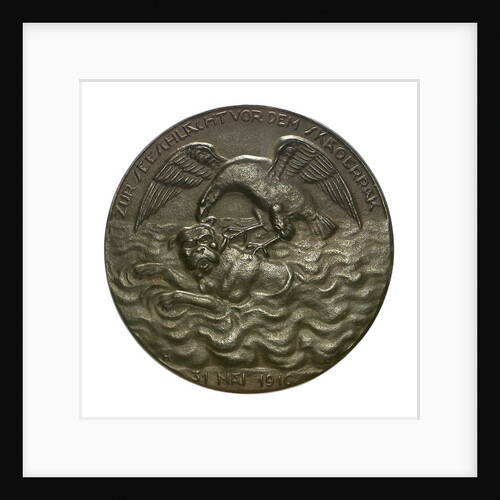 Medal commemorating the Battle of Jutland, 1916; obverse by H. Lindl