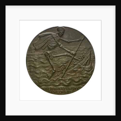 Medal commemorating the Battle of Jutland, 1916; reverse by H. Lindl