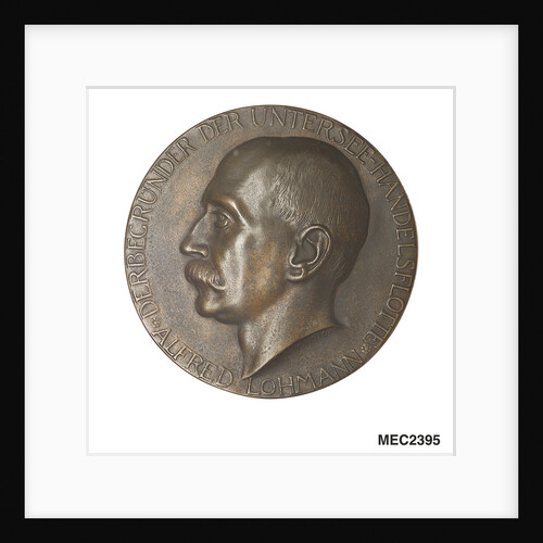 Medal commemorating Admiral John Arbuthnot Fisher (1841-1920), First Sea Lord; reverse by Hugo Kaufmann