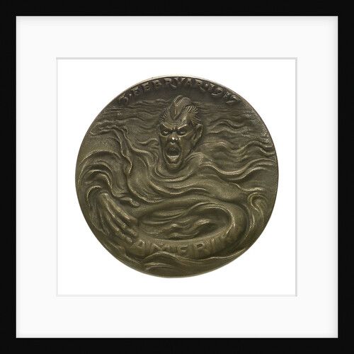 Medal commemorating America's peace objectives; reverse by Karl Goetz