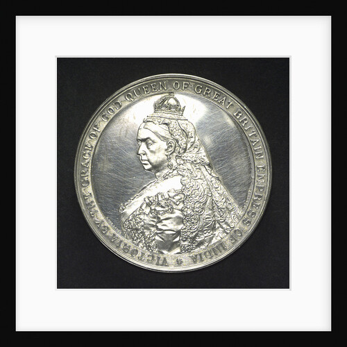 Medal commemorating the naval review at Spithead, 1889; obverse by L.C. Lauer