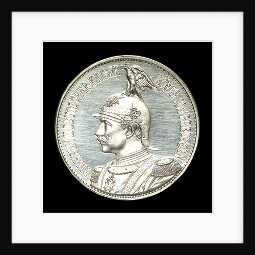 Medal commemorating the opening of the Kiel Canal, 1895; obverse by Oertel