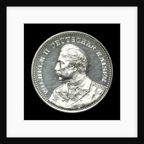 Medal commemorating the opening of the Kiel Canal, 1895; obverse by unknown
