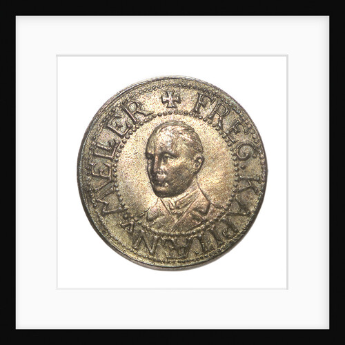 Medal commemorating Captain Karl von Müller (1873-1923) and the cruiser 'Emden' by Unknown