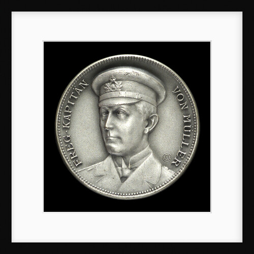 Medal commemorating Captain Karl von Müller (1873-1923) and the cruiser 'Emden' by Unknown